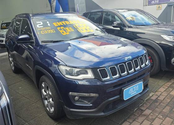 JEEP COMPASS 2.0 16V FLEX LONGITUDE AUTOMÁTICO JEEP COMPASS 2.0 16V FLEX LONGITUDE AUTOMÁTICO